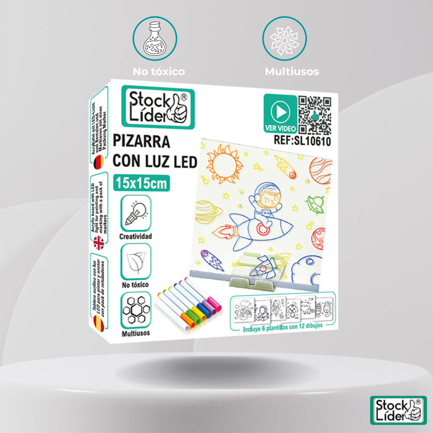 GlowBoard™ - Pizarra Mágica LED