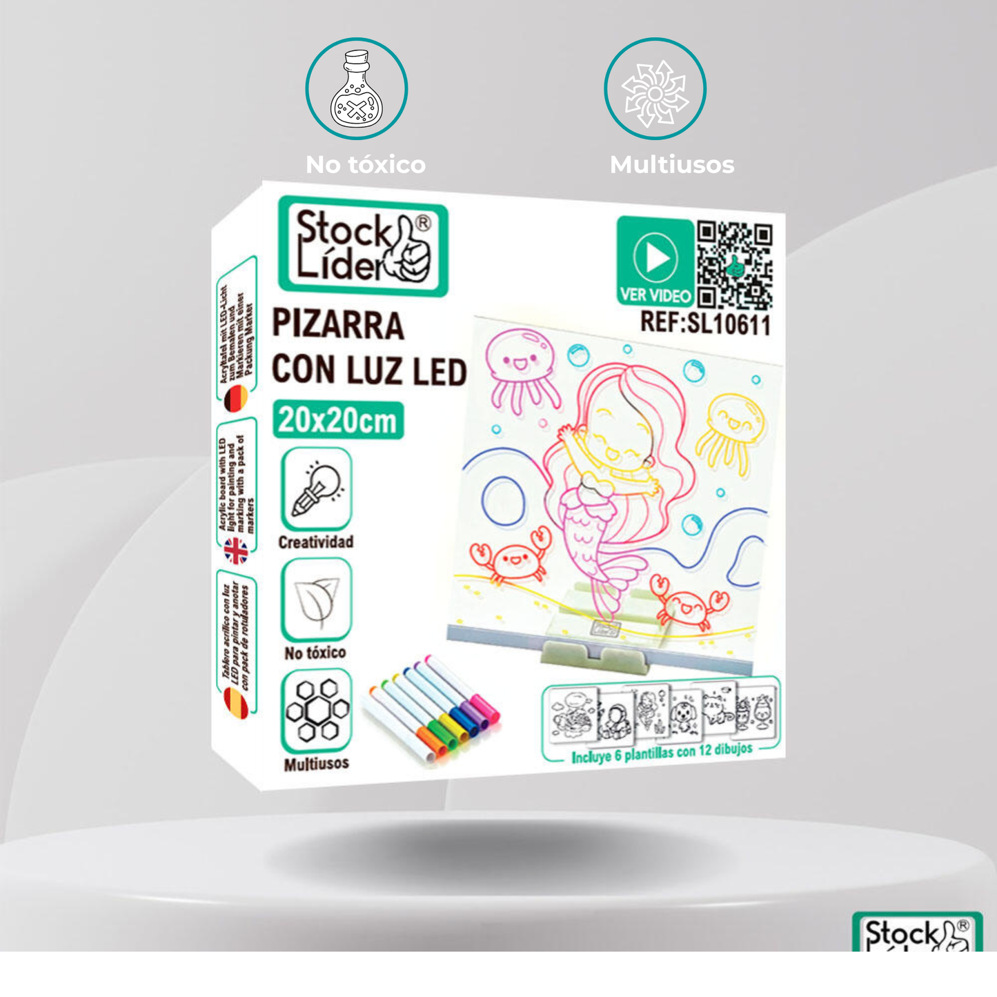 GlowBoard™ - Pizarra Mágica LED