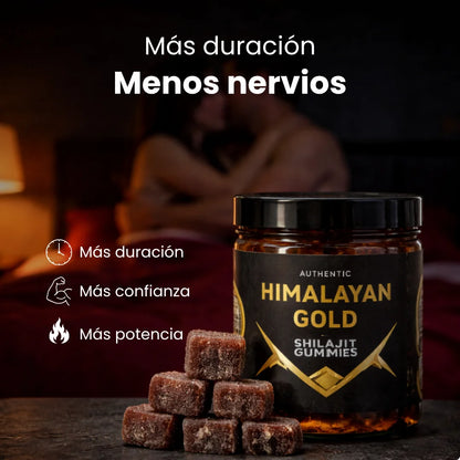 Himalayan Gold Shilajit Gummies – Energía Natural y Vitalidad en Cada Gominola