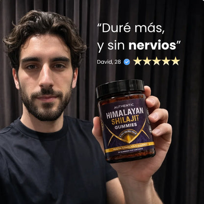 Himalayan Gold Shilajit Gummies – Energía Natural y Vitalidad en Cada Gominola