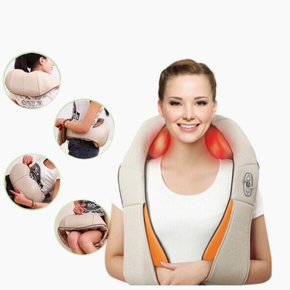 AELYR Neckura™ – Masajeador Cervical Inteligente Shiatsu