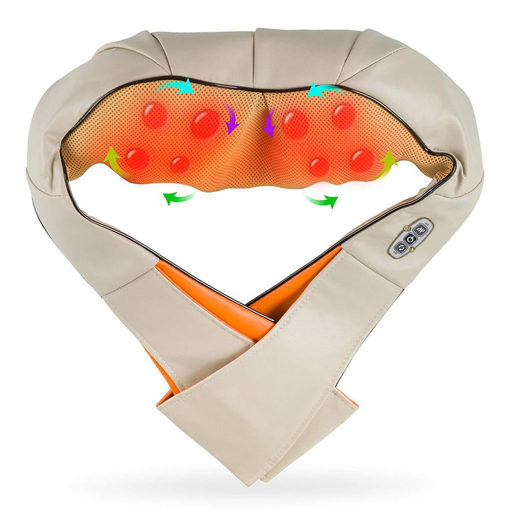 AELYR Neckura™ – Masajeador Cervical Inteligente Shiatsu